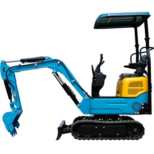 New Chinese Manufacturers Excavator Mini 1.1 Ton Mini Excavator Prices With CE EPA Bagger