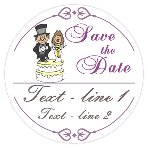 Jetons de poker Save the Date de mariage-Plusieurs modèles & couleurs - Product Image 2