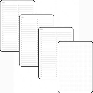 A5 PU <b>Notebook</b> Hardcover Elastic Band With Page Numbers <b>Dot</b> Business Office Journal Enterprise Customized LOGO Wholesale - Product Image 5