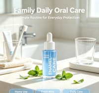 Sérum Dentaire Quotidien pour l'Émail, Formule Menthe, Liquide Buccal, Améliore l'Apparence des Dents, Soin Dentaire Doux à Domicile