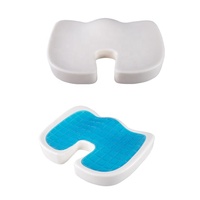 Coussin de siège de chaise de bureau de refroidissement orthopédique pour le coussin de mousse de mémoire de Gel de confort de conducteurs de voiture