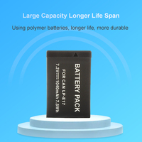 LP-E17 baterai kamera penjualan cepat 7.2V 1040mAh untuk kamera Canon EOS M3 M5 M6 760D 750D 800D 77D 200D R8 R50
