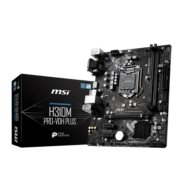 Original New Desktop Motherboard MIS H310M PRO-VDH PLUS Intel Chipset DDR4 SATA Hard Drive Interface Integrated LGA 1151 Double