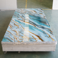 Décoration intérieure, panneau mural en PVC flexible imitation marbre, 1220*2440*3 mm, revêtement de protection UV, imperméable, écologique