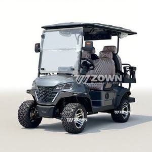 Carrito de Golf Plegable Premium para 6 Personas con Parabrisas y Asientos Traseros para Servicio de Turismo en Sitios Turísticos Ecológicos - Product Image 6