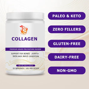Colágeno en Polvo Hidrolizado de Bovino, Productos de Belleza con Colágeno Sódico, Alimento Natural de Grado Alimenticio a Base de Hierbas - Product Image 4