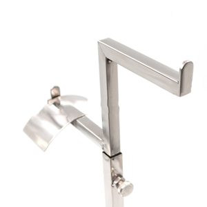 Support de sac à main double face de qualité supérieure réglable personnalisé en acier inoxydable commercial - Product Image 2