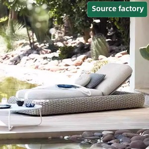 Design moderne <span class=keywords><strong>haut</strong></span> <span class=keywords><strong>de</strong></span> <span class=keywords><strong>gamme</strong></span> loisirs <span class=keywords><strong>de</strong></span> plein air piscine chaise longue lit <span class=keywords><strong>de</strong></span> bronzage en rotin imperméable pour hôtel Club plage cour <span class=keywords><strong>bain</strong></span> <span class=keywords><strong>de</strong></span> <span class=keywords><strong>soleil</strong></span> - Product Image 6