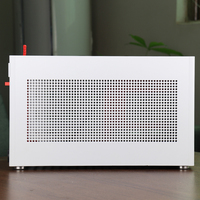 Boîtier PC fin en aluminium sur mesure OEM ODM, fabrication de boîtiers d'ordinateur en tôle d'aluminium, personnalisation OEM, boîtier électronique