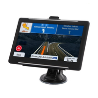 Navigateur GPS automobile WINCE 7 pouces DDR3 256 Mo RAM 8 Go ROM 800 MHz Carte d'Europe Résolution 800x480 MP3/MP4 USB 2.0 Corolla 1 an