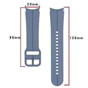 <span class=keywords><strong>Bracelet</strong></span> de sport pour Samsung <span class=keywords><strong>Galaxy</strong></span> <span class=keywords><strong>Watch</strong></span> 5 Pro 45 mm / Watch5 44 mm 40 mm / <span class=keywords><strong>Watch</strong></span> 4 Classic 46 mm 42 mm, <span class=keywords><strong>bracelet</strong></span> en silicone - Product Image 4