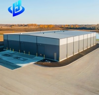 Atelier industriel préfabriqué sur mesure à faible coût, structure métallique en acier, bâtiment préfabriqué en acier, entrepôt modulaire, plus de 5 ans