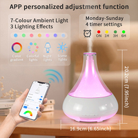 Diffuseurs d'huile essentielle d'arôme de Table intelligente populaire en gros diffuseur d'arôme d'huile essentielle ultrasonique de brume fraîche d'aromathérapie