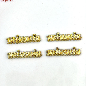 Golden Min <b>Letter</b> <b>Plastic</b> Resin DIY Jewelry Accessories Hair Clips 10 Cm Daily Use - Product Image 3