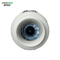 Extracteur d'air de ventilation à flux mixte super silencieux à faible bruit dans le ventilateur de conduit de ligne