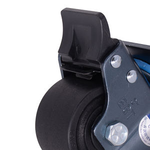 2/2,5/3 Zoll Flache Schwerkraftrollen Belastbar bis 600 kg Schwerlast-Lenkrollen 75 mm Rollen - Product Image 4