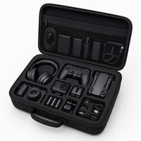 Étui de rangement personnalisé en EVA imperméable et durable pour appareil photo, casque et manette de jeu, avec insert en mousse pour voyage portable, emballage en gros