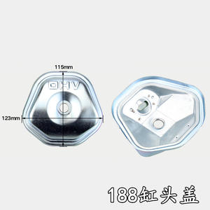 Cache-tête de générateur et capuchon de moteur 2KW 5KW 168F188 en fonte pour silencieux, pièces de moteur diesel pour générateur à essence - Product Image 5