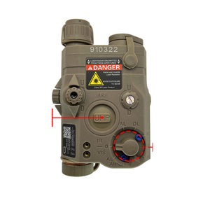 PEQ-15 Style Green Dot <b>Light</b> <b>Remote</b> Pressure <b>Switch</b> Nylon Construction Black/Tan Color Options Hunting Flashlight Device - Product Image 6