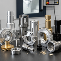 Service d'usinage CNC de précision personnalisé pour la fabrication de pièces en acier, aluminium et titane Usinage CNC Fraisage Services de tournage