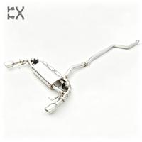Vente chaude : Système d'échappement en acier inoxydable poli miroir de 1,5 mm d'épaisseur pour BMW G01 X3 G02 X4 M40i B58