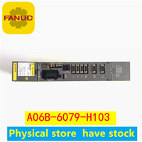 Unidad de Accionamiento de Servoamplificador AC FANUC A06B-6079-H103 12A 24V con Certificación CE para Máquina CNC en Stock