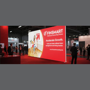 Caja de luz plegable Tianlang con póster de aluminio de doble cara retroiluminado, caja de luz de pantalla LED sin marco de tela independiente - Product Image 2