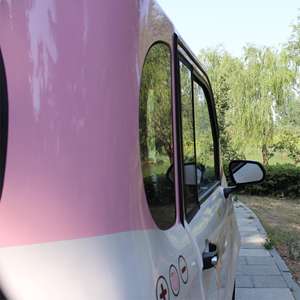 Personalizable Totalmente Cerrado 4 Ruedas Mini Coche Eléctrico 35 km/h 4 Asientos <span class=keywords><strong>2</strong></span> Puertas Precio Directo de Fábrica Nuevo Vehículo de Energía - Product Image 4