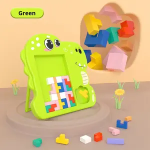 Para bloques <span class=keywords><strong>Tetris</strong></span>, rompecabezas educativo, tablero de juego de escritorio DIY, bloques de construcción de plástico para niños, iluminación de juguete transfronteriza - Product Image 6