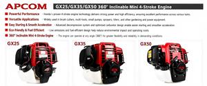 Moteur à essence 4 temps ultra-léger refroidi par air GX25 GX35 GX50, inclinable à 360 degrés, pour débroussailleuse - Product Image 6