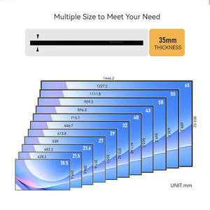Tamaño grande 65 pulgadas montado <span class=keywords><strong>en</strong></span> la pared colgante HD inalámbrico Wifi Lcd señalización Digital publicidad pantalla de visualización de vídeo para promoción de tienda - Product Image 2