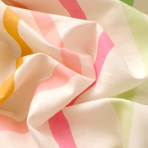 Siêu mềm rực rỡ cầu vồng sọc 3pcs tấm ga trải giường đặt gối shams Nhiều màu tấm ga trải giường phẳng + 2 vỏ gối - Product Image 6