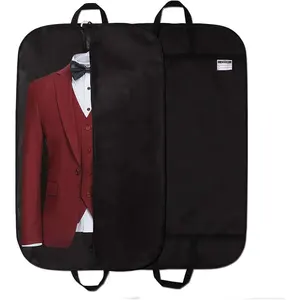 통기성 의류 가방 세트 커버 핸들 폴드오버와 여행 캐리어 가방