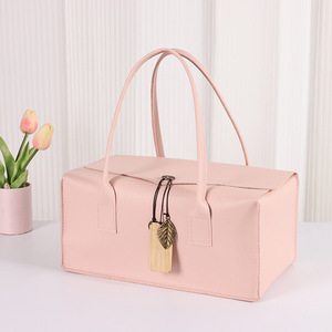 กล่องของขวัญหนัง Huize ขนาด 30x17x15.5 ซม. แบบพับได้ สำหรับของขวัญปีใหม่ - Product Image 3