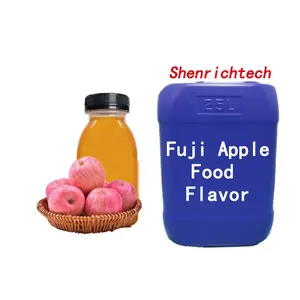 Fuji Apple flavor Essence untuk minuman jus, teh, anggur, cuka, minuman, bubuk cair, kustomisasi rasa buah