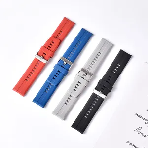 Bracelet de montre intelligente en Silicone à dégagement rapide de 22mm, bracelet de montre Fashion en Silicone, Offre Spéciale