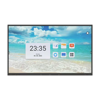 Tableau interactif intelligent 4K certifié Google EDLA de 75 pouces pour les écoles et les entreprises