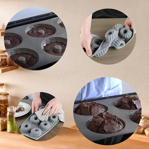 Moules à beignets pour la maison, sans BPA, qualité alimentaire, outils de pâtisserie, moules en silicone pour chocolat, bonbons, gâteaux, DIY, résistants à la chaleur - Product Image 4