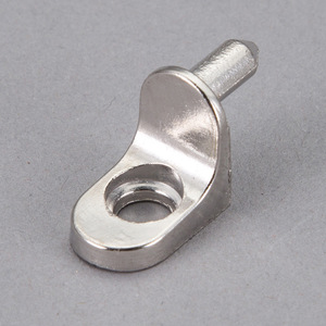 Soportes de estantería de aleación de zinc tipo pasador, autoperforantes, integrados, para fijación de gabinetes, conectores de tornillos de posicionamiento - Product Image 2