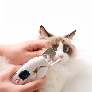 Cortauñas y Recortador de Uñas 2 en 1 para Perros Pequeños, Medianos y Grandes, Gatos y Mascotas, con Protector Antisalpicaduras, Recargable - Product Image 1