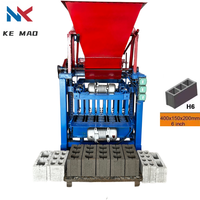Machine à fabriquer des briques de conception moderne, matière première en béton recyclé, qualité internationale, machine à fabriquer des blocs 4-35B
