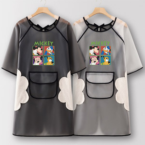 <span class=keywords><strong>Tablier</strong></span> personnalisé en TPU imperméable et résistant à l'huile pour <span class=keywords><strong>femme</strong></span> adulte, avec poignets, idéal pour la cuisine, les animaleries et le jardinage - Product Image 2