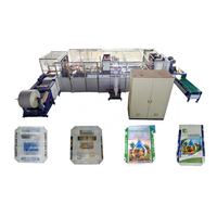 Multifunctionele machines voor het maken van plastic tassen, PP geweven boodschappentas machines