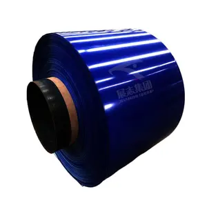 Cheap price 0.2mm color coated prepainted galvanized blue colour ppgi steel coil for roofing sheet