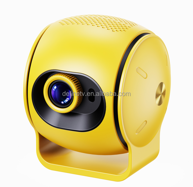 Ultra-Short Throw Outdoor Full HD 720P 4K Support Dual WiFi 6 Digital Android 14 System 200 ANSI Lumens Mini Portable Projector