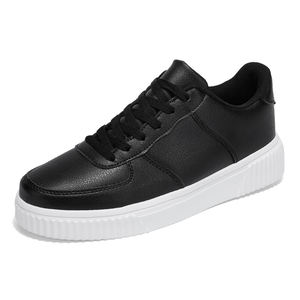 Marka Logo özel erkekler düz kaykay spor Sneakers boş saf beyaz deri artı boyutu ab 49 <span class=keywords><strong>50</strong></span> US15 16 rahat yürüyüş ayakkabısı - Product Image 2