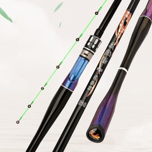 Byloo Types de 1 2 3 <span class=keywords><strong>4</strong></span> Section Canne À Pêche 2.1 Mètre Personnaliser Canne À Pêche Spinning Cannes avec Moulinet Combo Ensemble Complet - Product Image 3