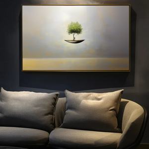 Pintura al Óleo Abstracta Personalizada al por Mayor, Arte Mural 3D, Lienzo Hecho a Mano, Arte Decorativo, Decoración del Hogar, Interior - Product Image 2