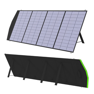 แผงโซลาร์เซลล์ Allpowers 200W 18V โพลีคริสตัลไลน์ 200W แบบพับได้ สำหรับตั้งแคมป์กลางแจ้ง โซลาร์เซลล์ PET - Product Image 2