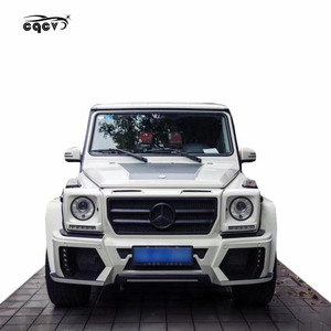 Pare-choc avant et arrière pour Mercedes, nouveau kit de carrosserie abs, style WD, Mercedes Benz classe <span class=keywords><strong>G</strong></span> W463, large évasé, pour G500 G55 - Product Image 1